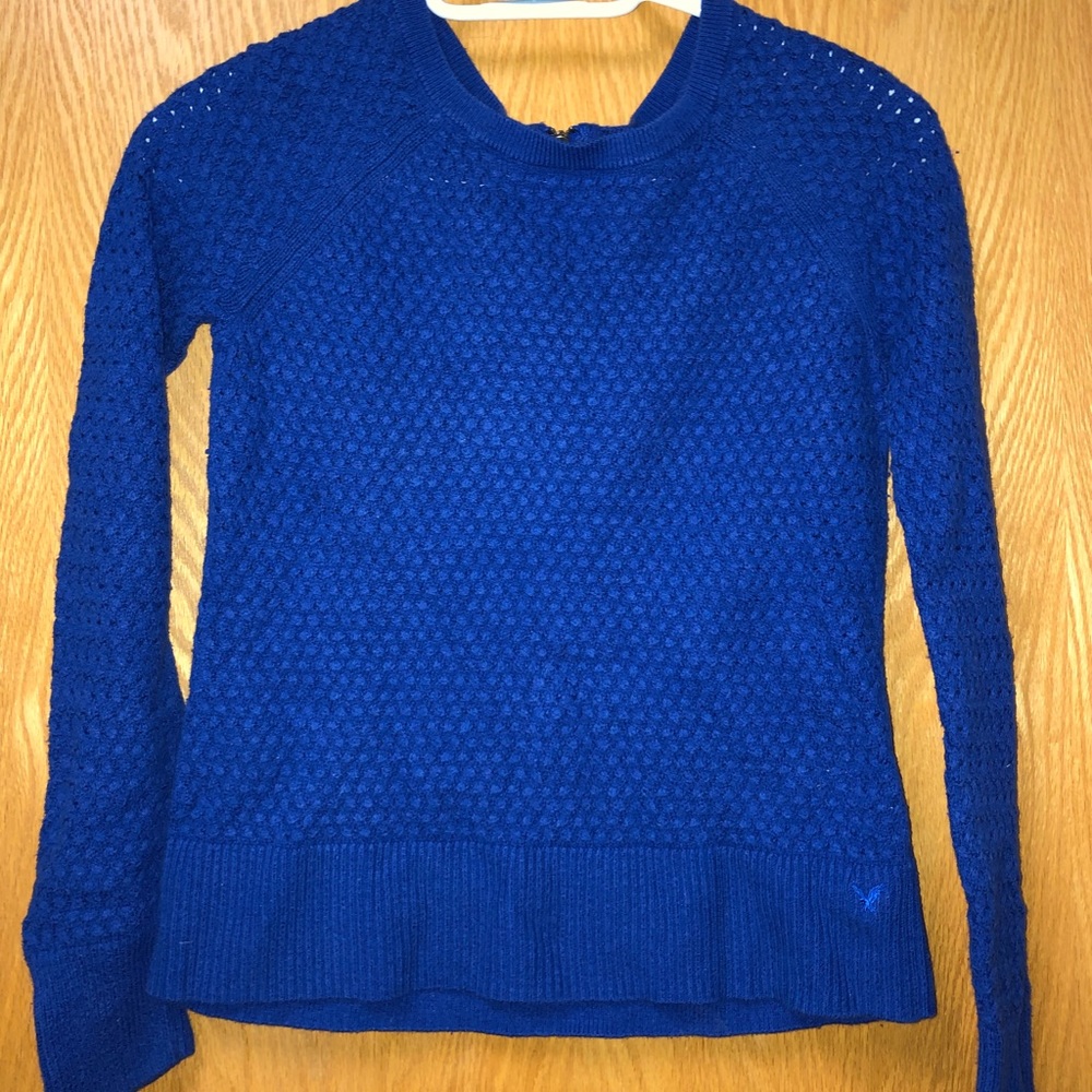 Blue American Eagle Sweater